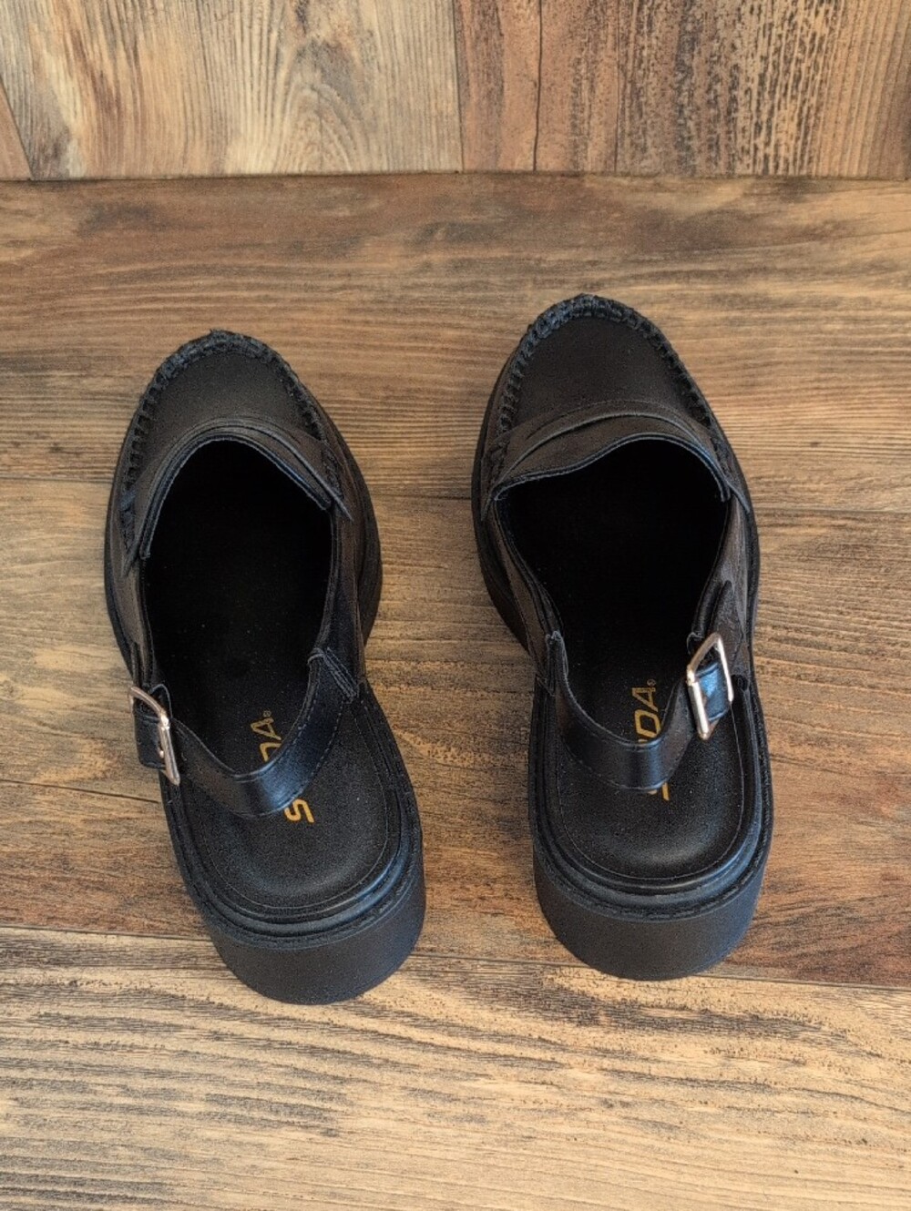 Soda Women's Black Slingback Penny Loafer Mule 7M    572A - Picture 3 of 7